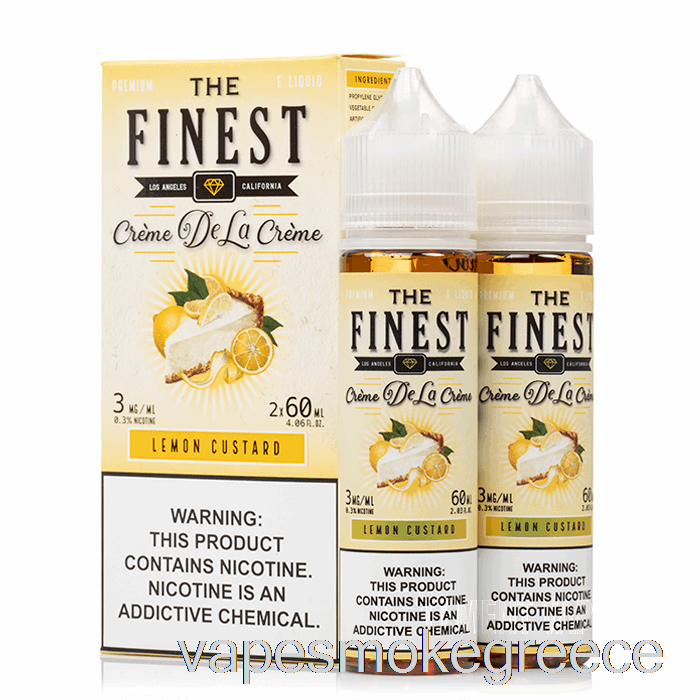 Vape Greece Lemon Custard - The Best Cr